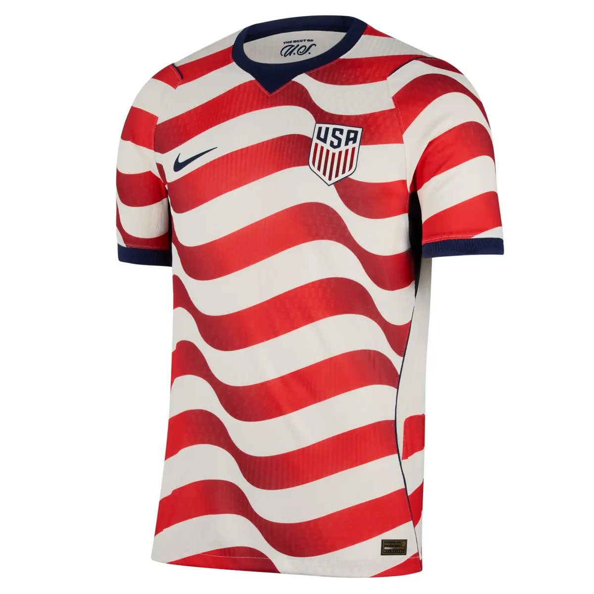 Maillot Domicile Authentique USA Coupe du Monde 2026