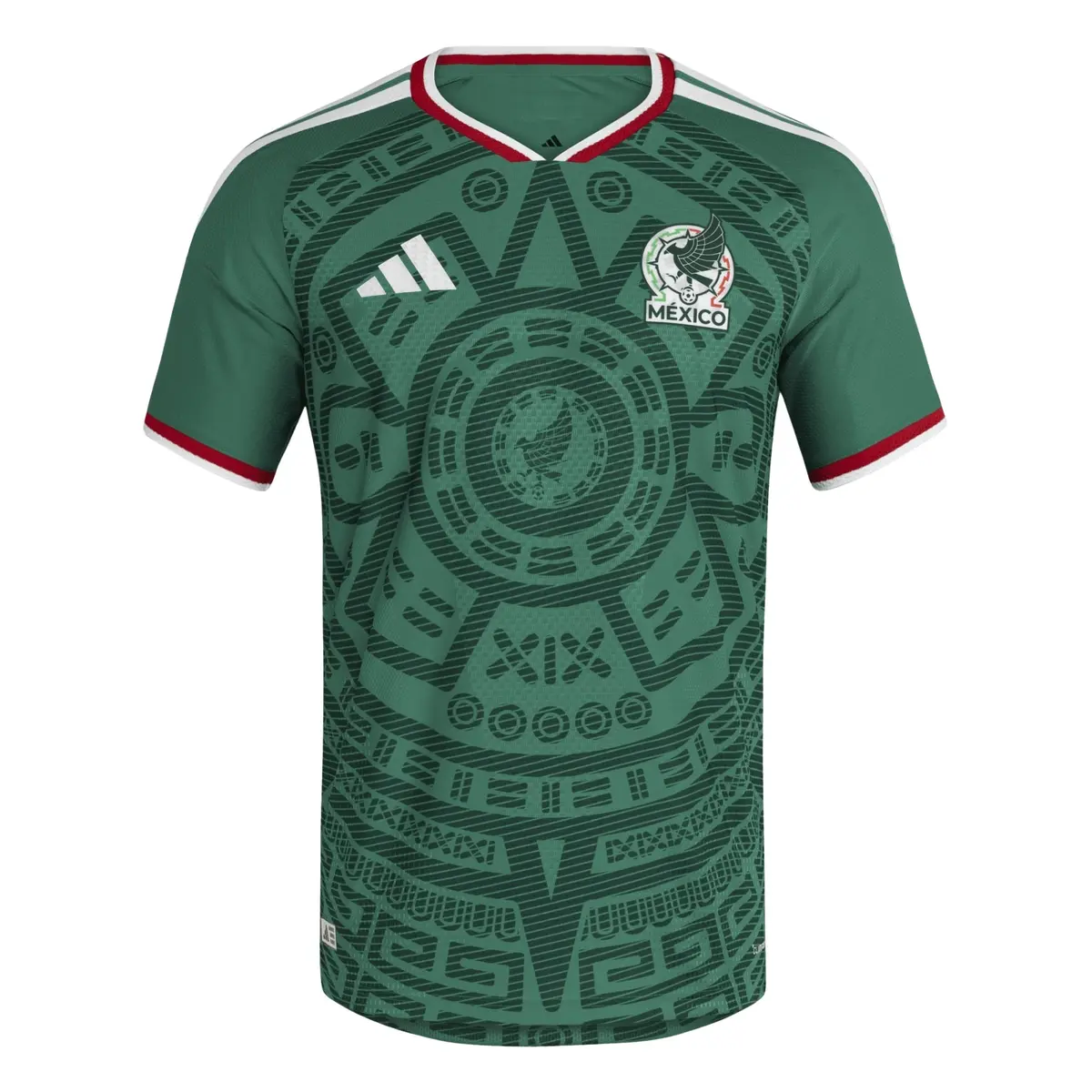 Maillot Domicile Authentique Mexique Coupe du Monde 2026