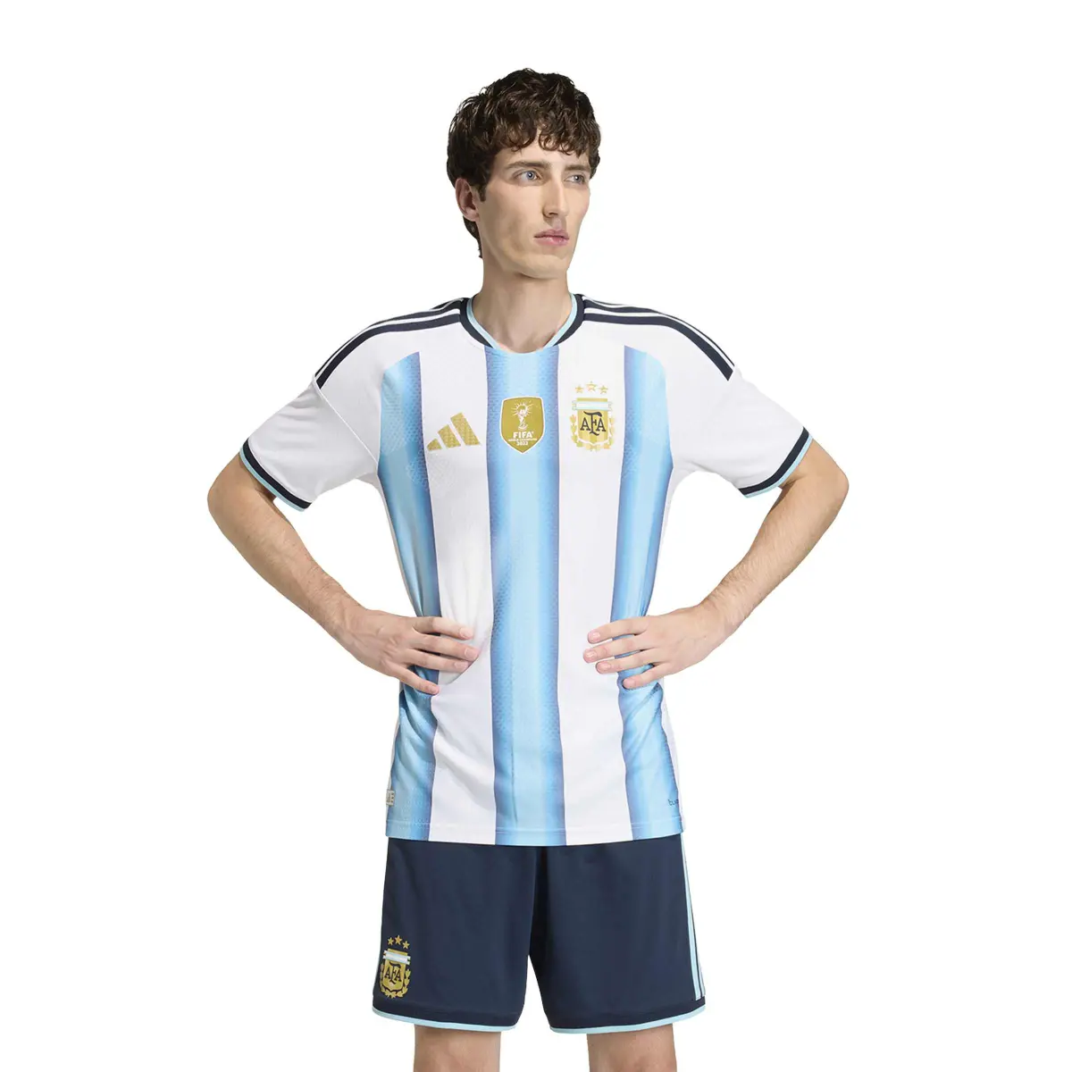Maillot Domicile Authentique Argentine Coupe du Monde 2026